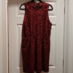 NWOT Anthropologie rosette dress